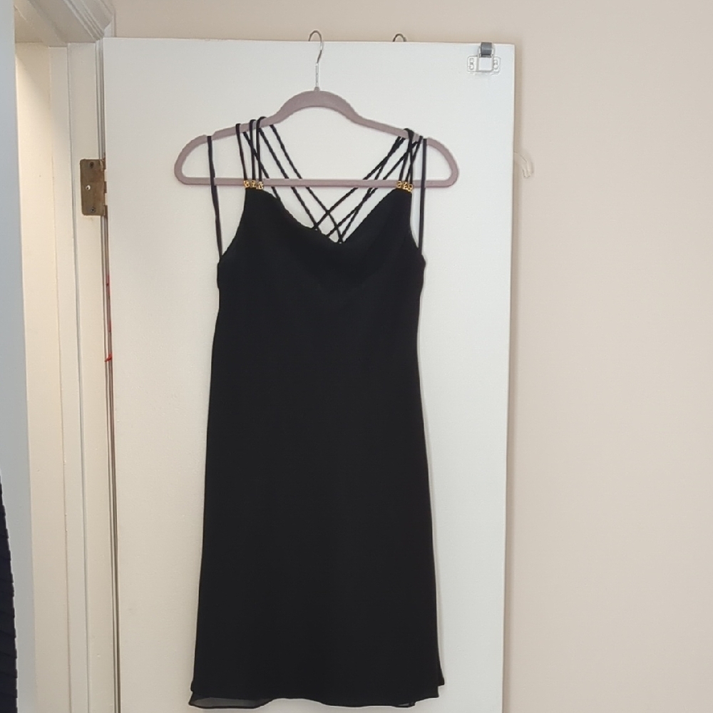 Black Strappy Dress